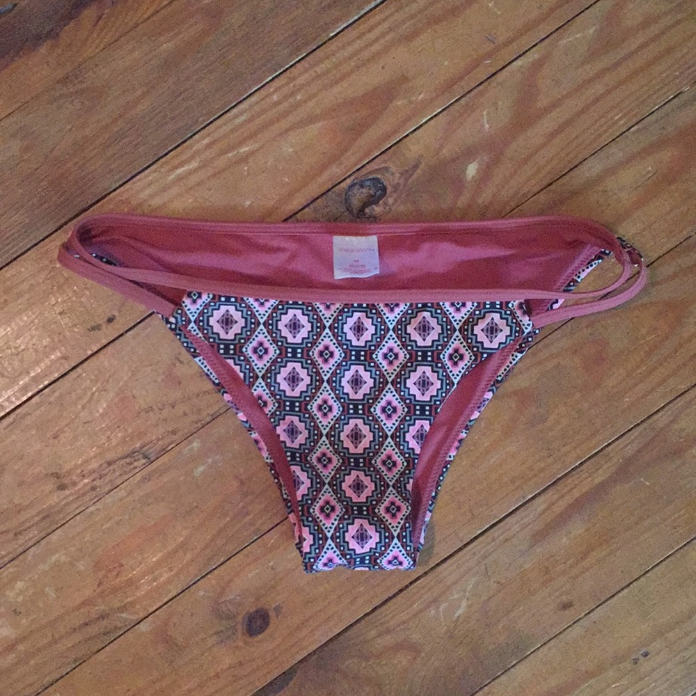 Aztec design bikini bottoms